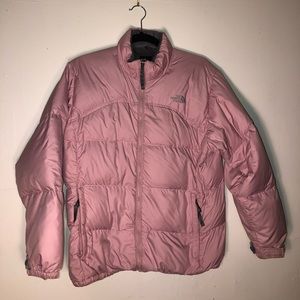 Pink Kids North Face Puffer